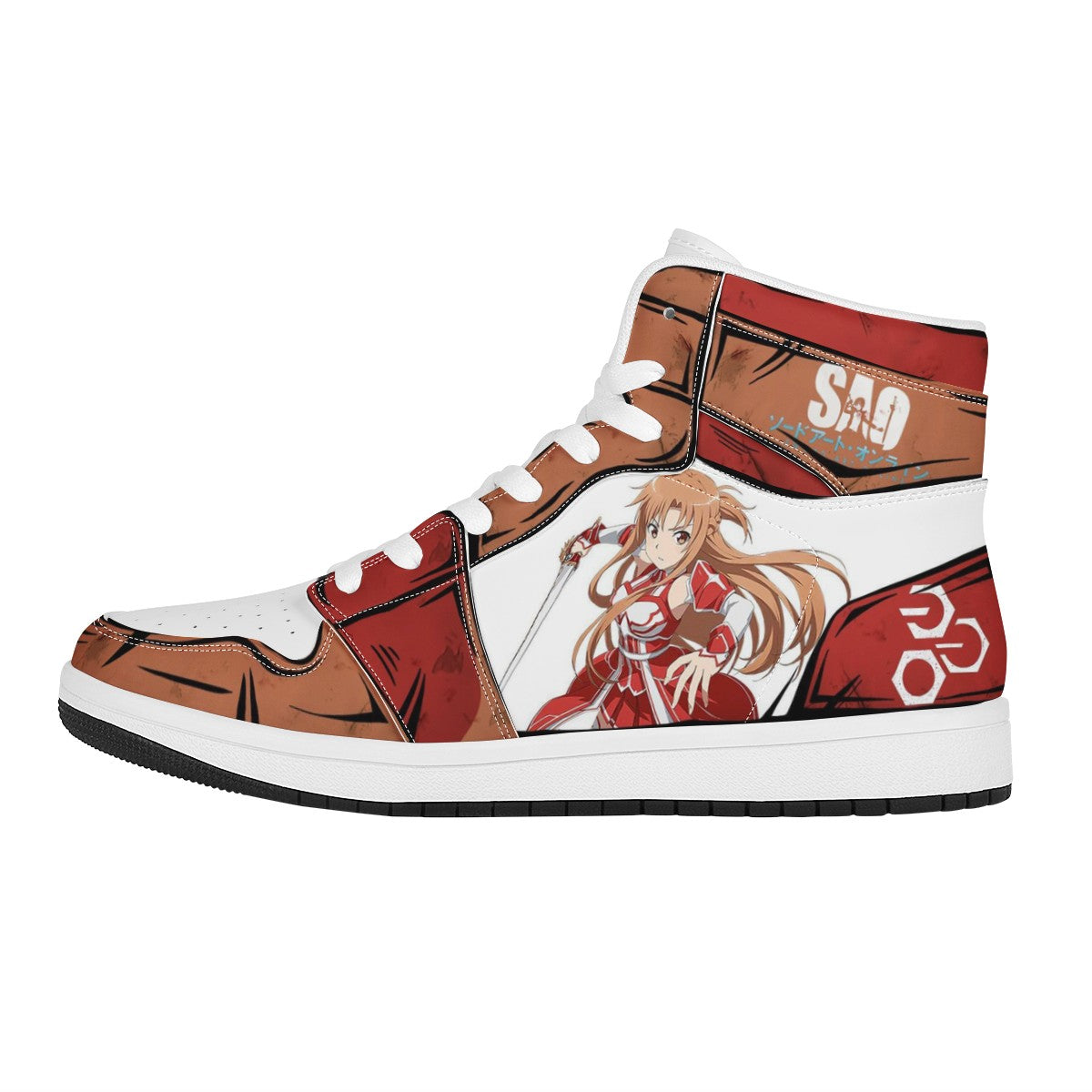 Asuna Yuuki Custom Nike Air Jordan 1 Leather Sneaker
