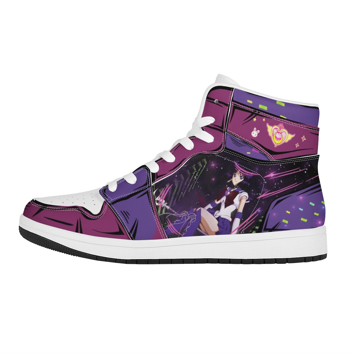 Hotaru Tomoe Custom Nike Air Jordan 1 Leather Sneaker