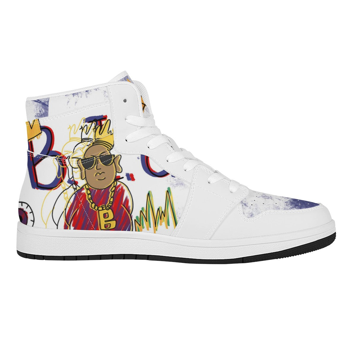 The Notorious B.I.G Custom Nike Air Jordan 1 Leather Sneaker