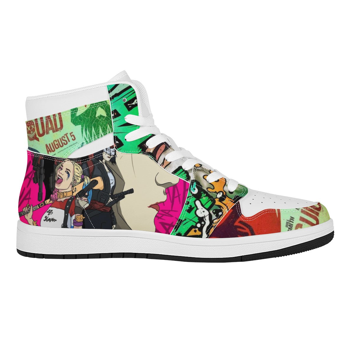 Suicide Squad Custom Nike Air Jordan 1 Leather Sneaker