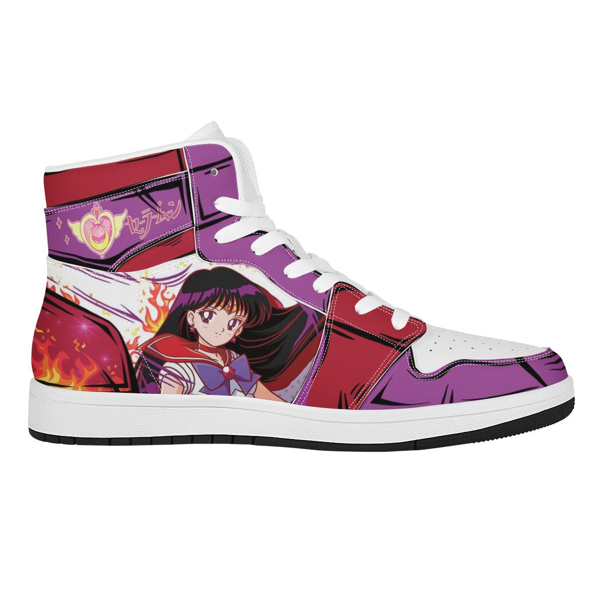 Sailor Mars Custom Nike Air Jordan 1 Leather Sneaker