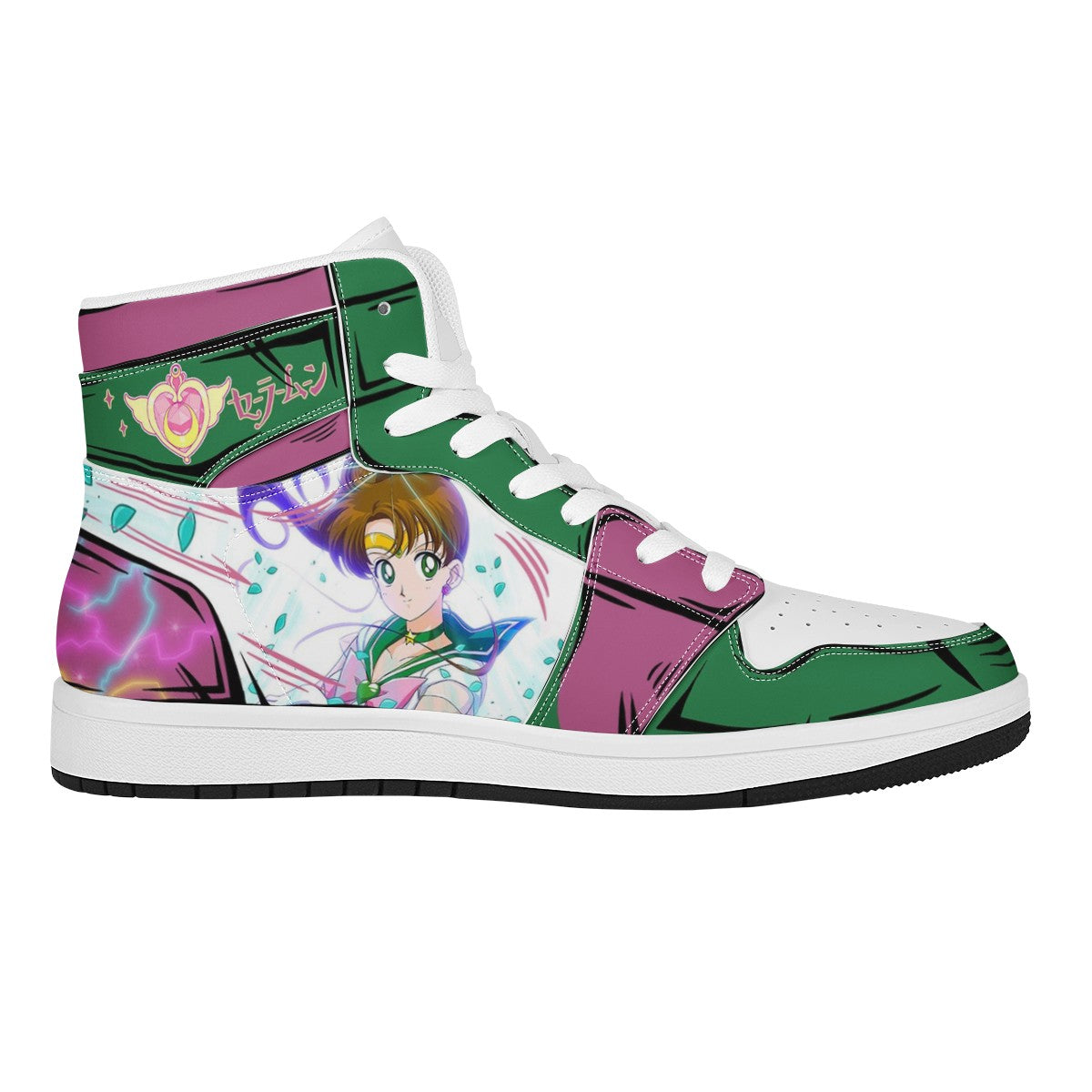 Makoto Kino Custom Nike Air Jordan 1 Leather Sneaker