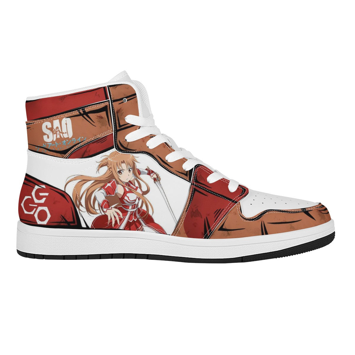 Asuna Yuuki Custom Nike Air Jordan 1 Leather Sneaker