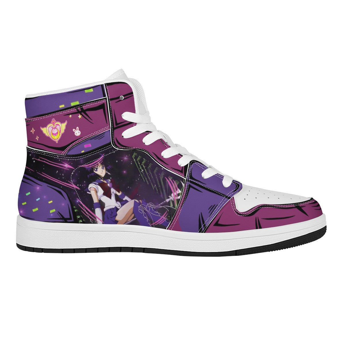 Hotaru Tomoe Custom Nike Air Jordan 1 Leather Sneaker