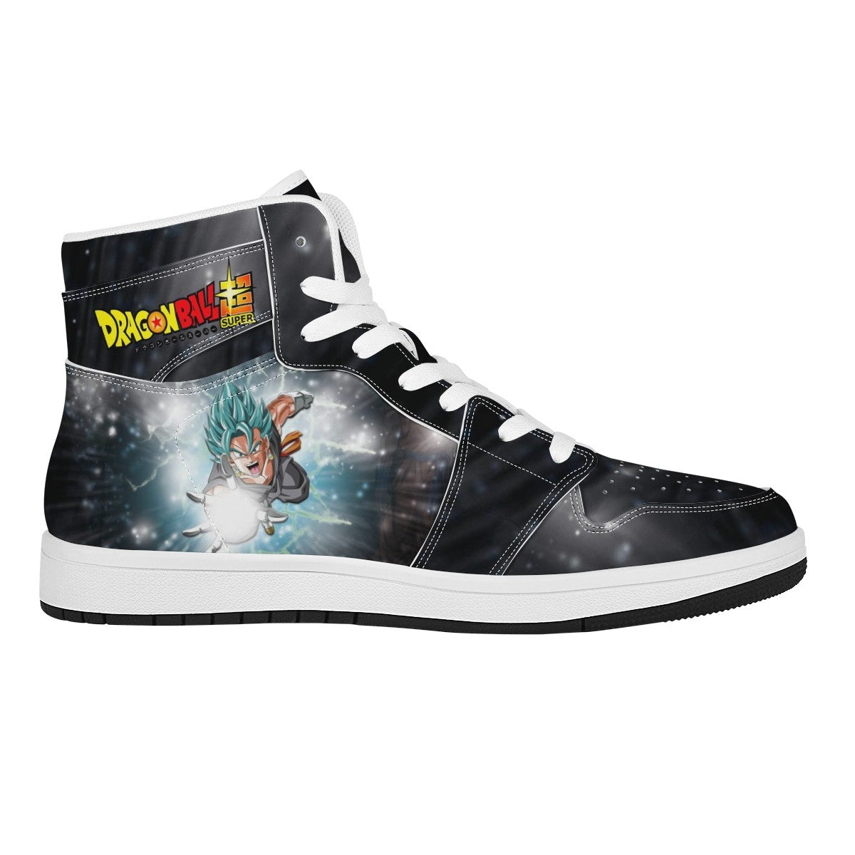 Goku Custom Nike Air Jordan 1 Leather Sneaker