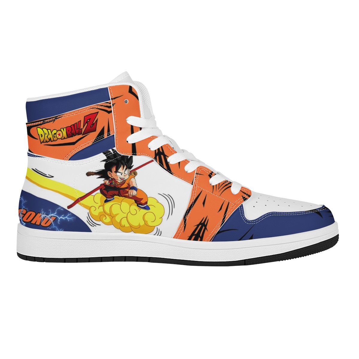 Goku Custom Nike Air Jordan 1 Leather Sneaker