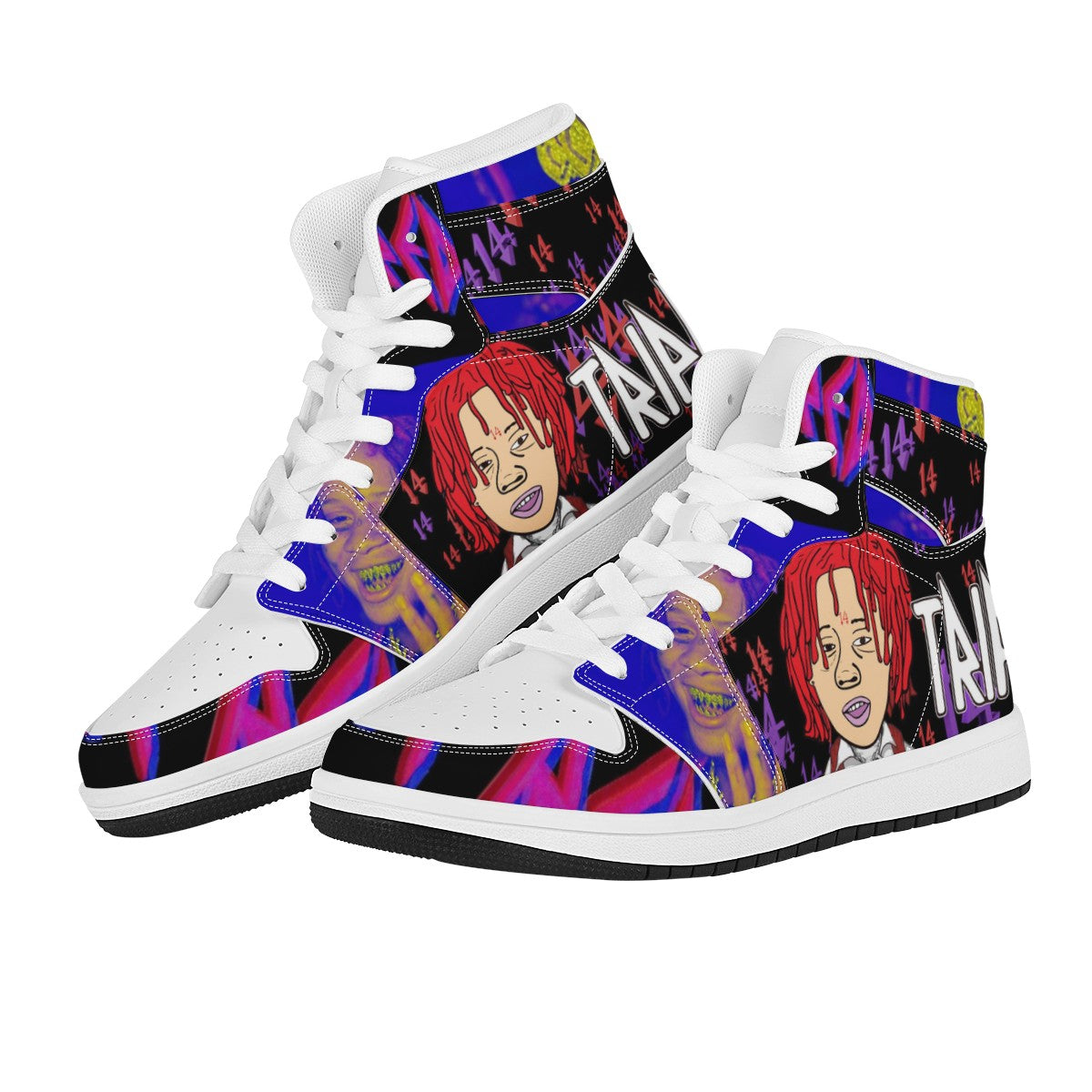 Trippie Redd Custom Nike Air Jordan 1 Leather Sneaker