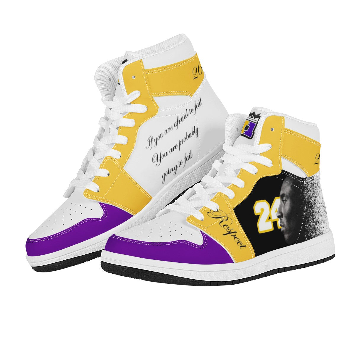 Kobe High Top Leather Sneakers