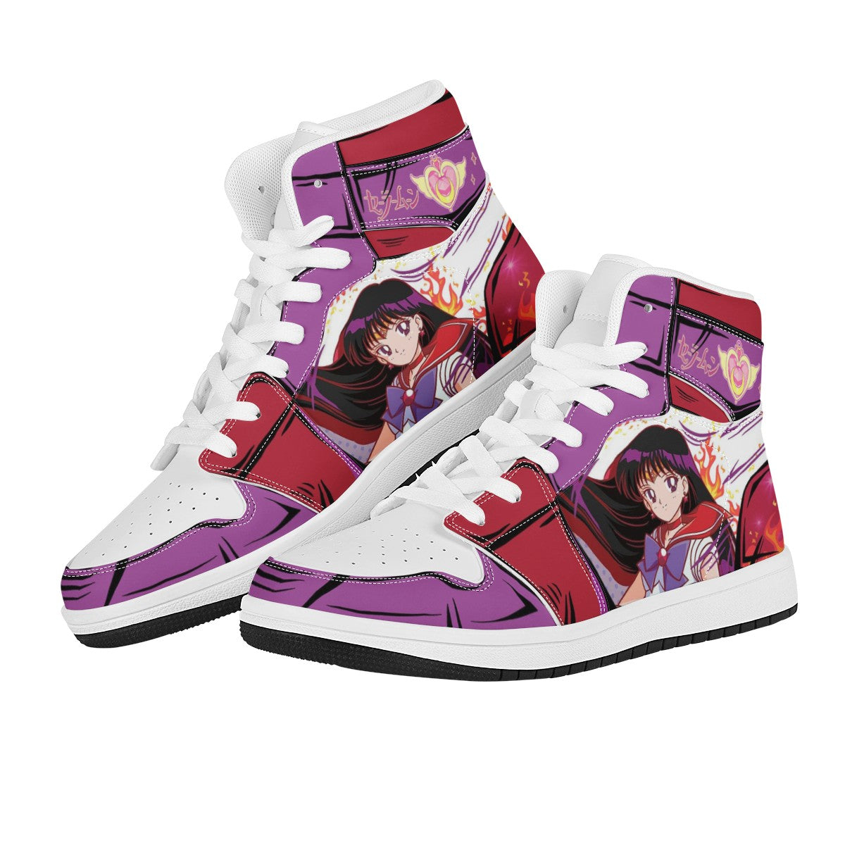 Sailor Mars Custom Nike Air Jordan 1 Leather Sneaker