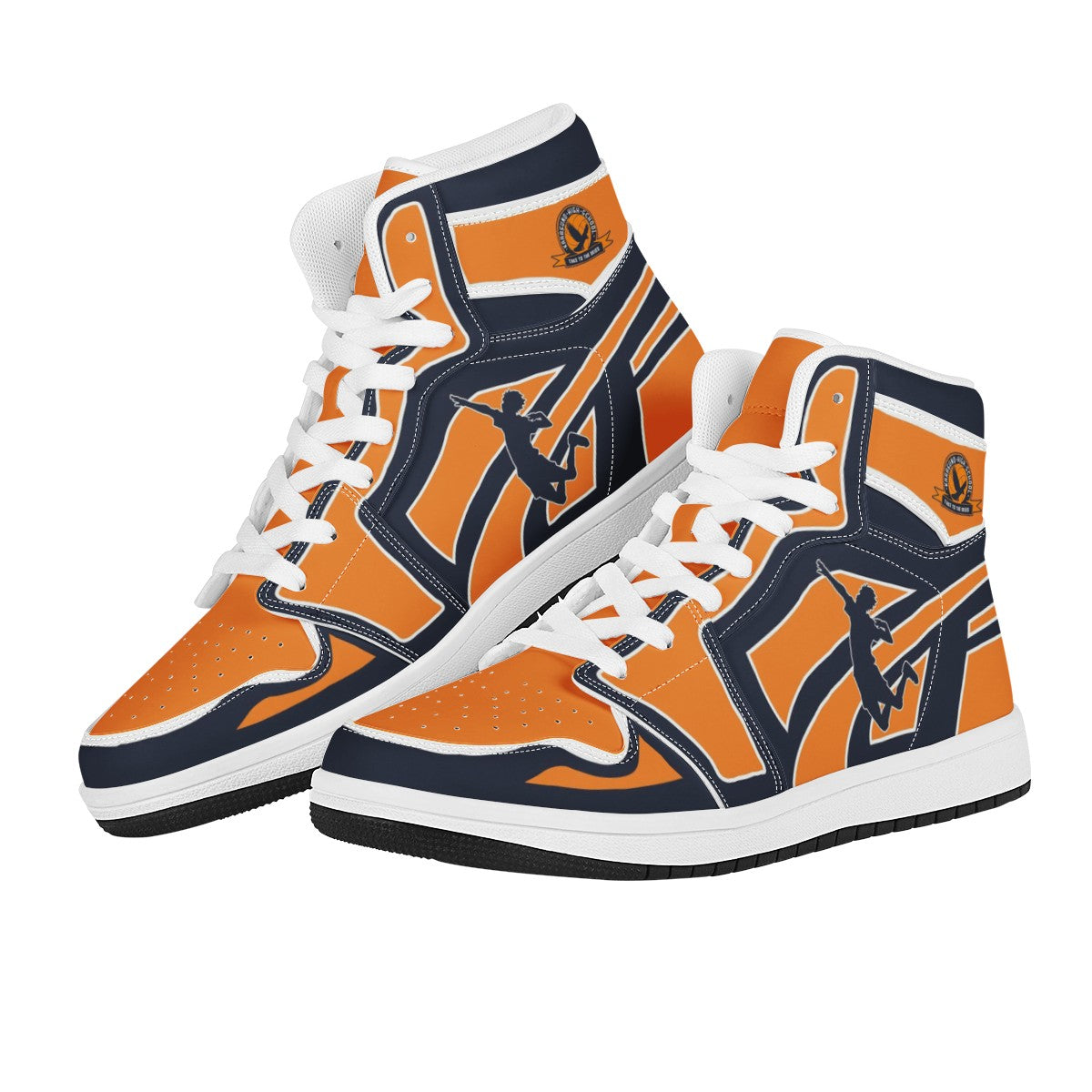 Shoyo Hinata Custom Nike Air Jordan 1 Leather Sneaker