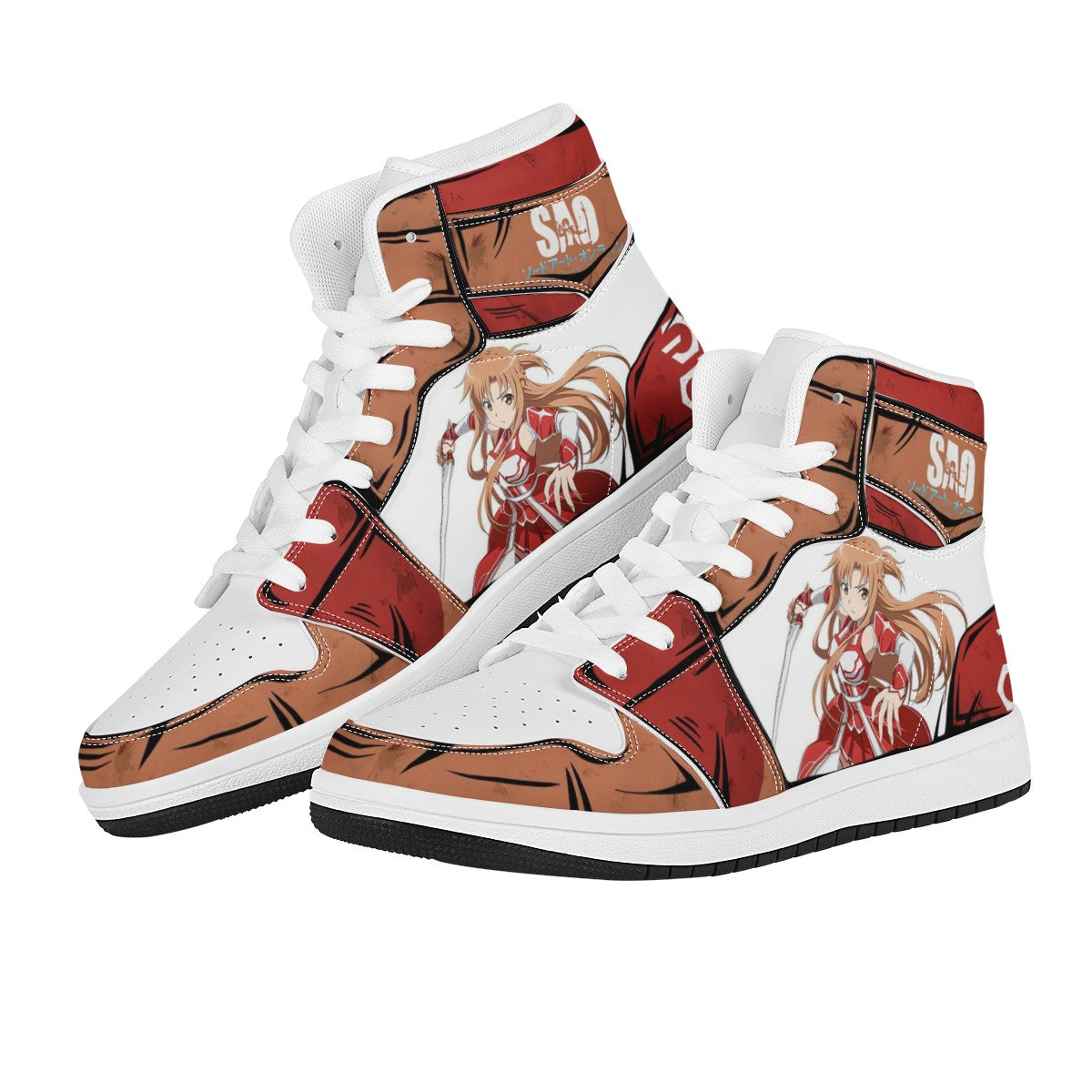Asuna Yuuki Custom Nike Air Jordan 1 Leather Sneaker