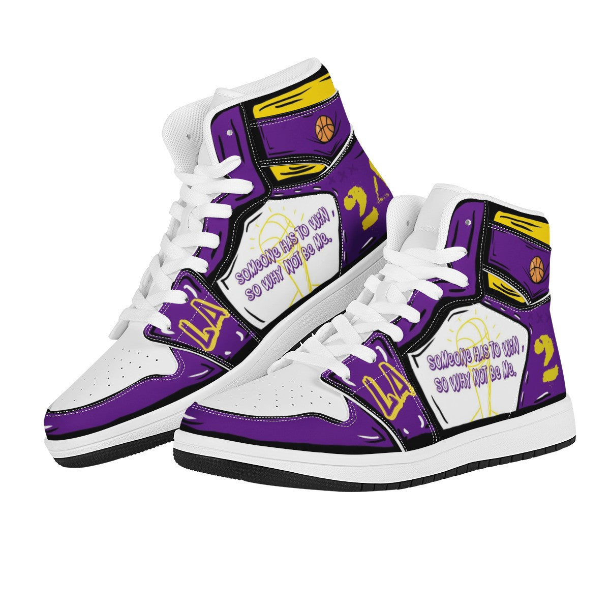 Kobe Custom Nike Air Jordan 1 Leather Sneaker