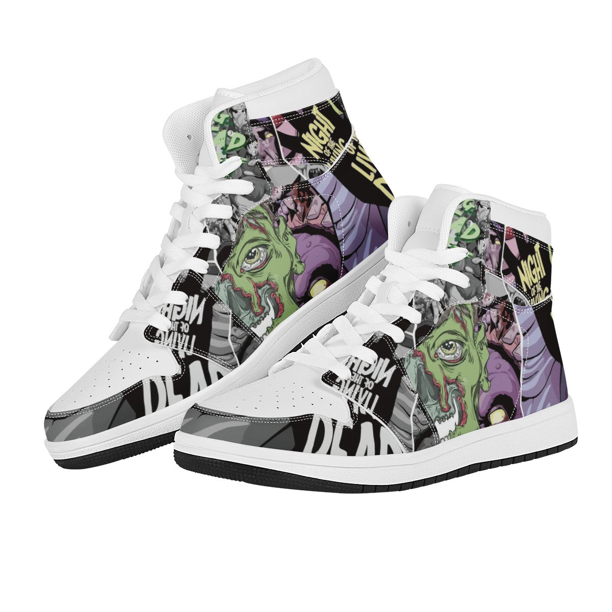 Zombie Custom Nike Air Jordan 1 Leather Sneaker