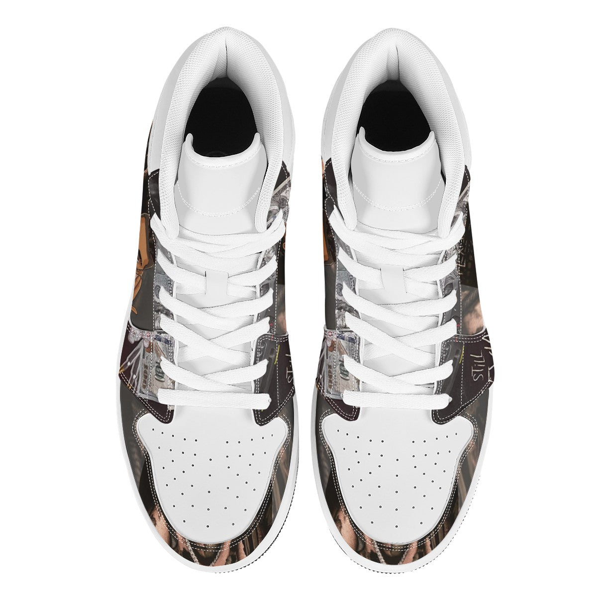 YoungBoy Custom Nike Air Jordan 1 Leather Sneaker