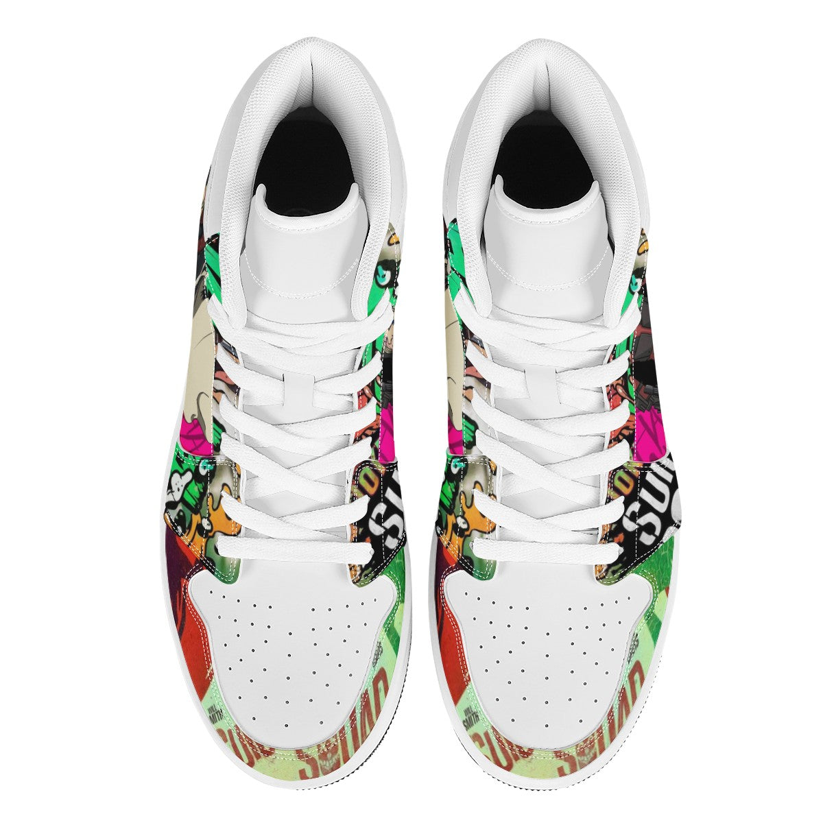 Suicide Squad Custom Nike Air Jordan 1 Leather Sneaker