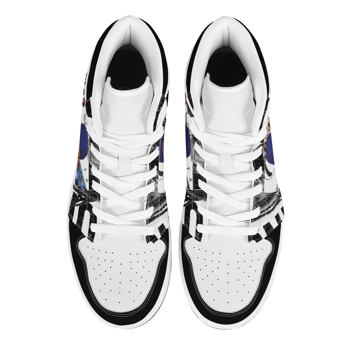 King Von Custom Nike Air Jordan 1 Leather Sneaker