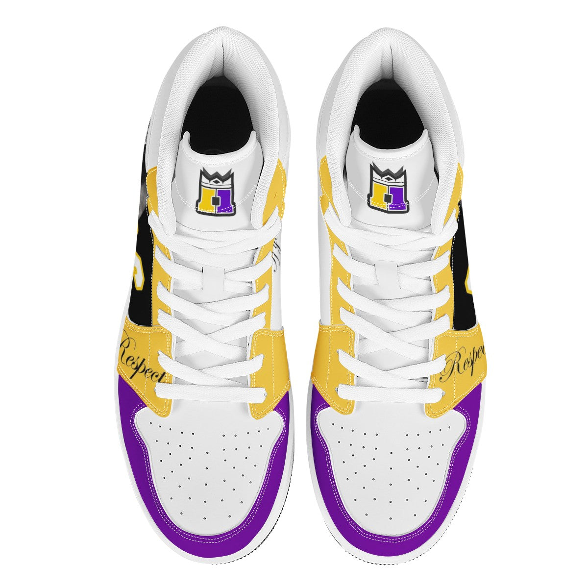 Kobe High Top Leather Sneakers