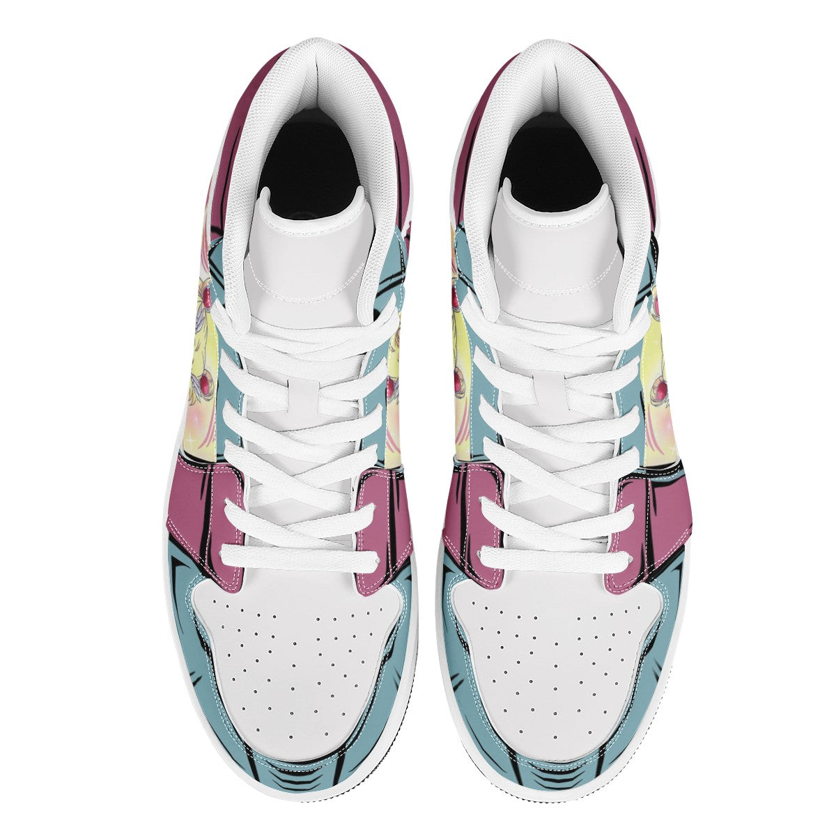 Usagi Tsukino Custom Nike Air Jordan 1 Leather Sneaker