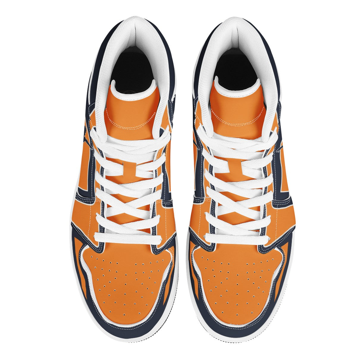 Shoyo Hinata Custom Nike Air Jordan 1 Leather Sneaker