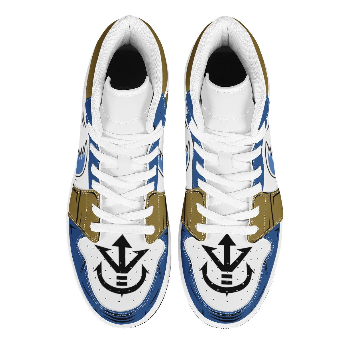 Vegeta Custom Nike Air Jordan 1 Leather Sneaker