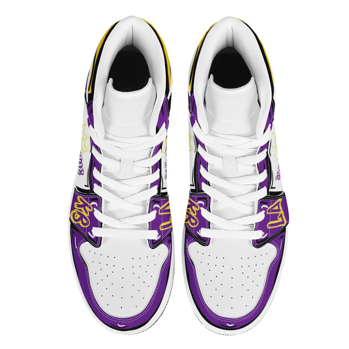 Kobe Custom Nike Air Jordan 1 Leather Sneaker