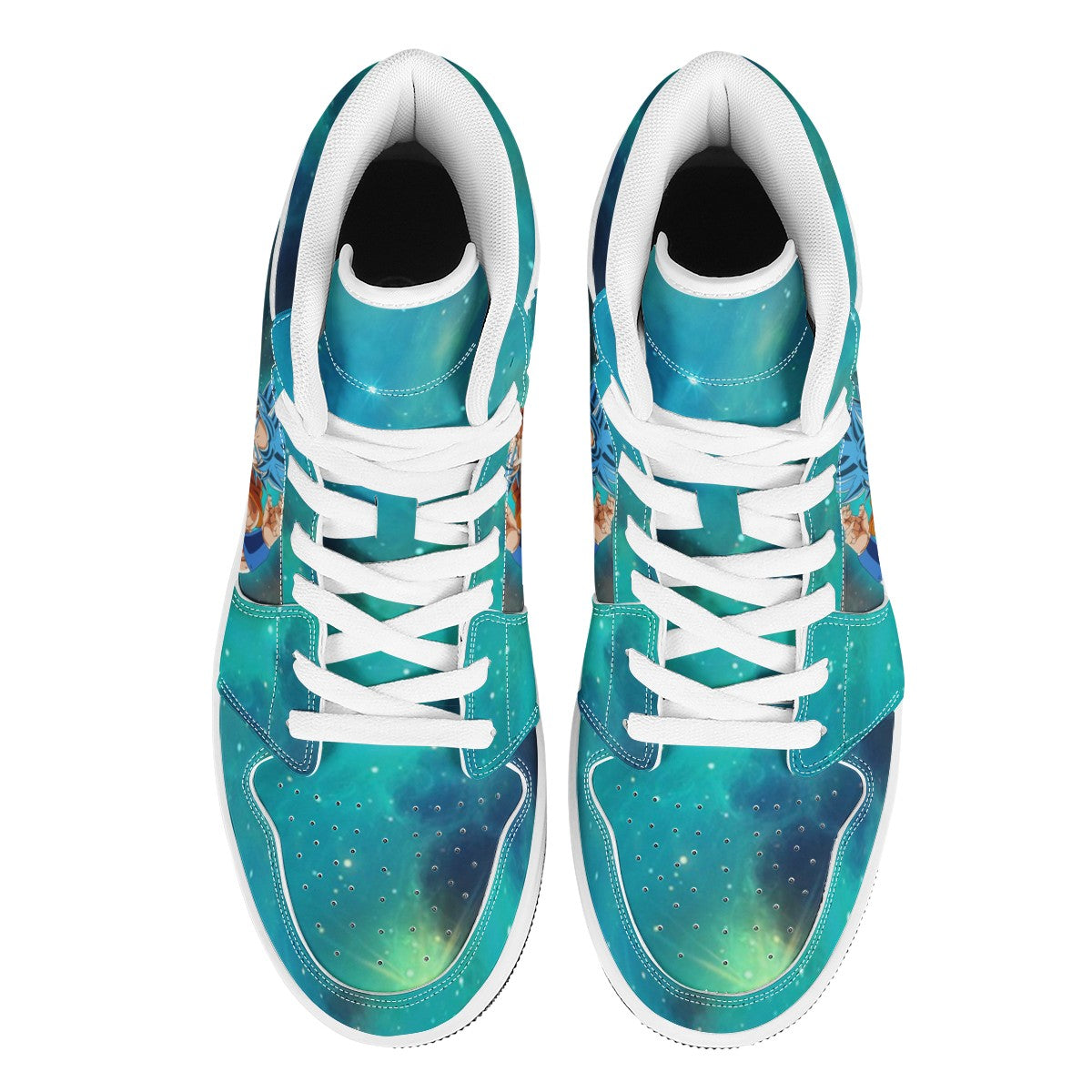 Goku Custom Nike Air Jordan 1 Leather Sneaker