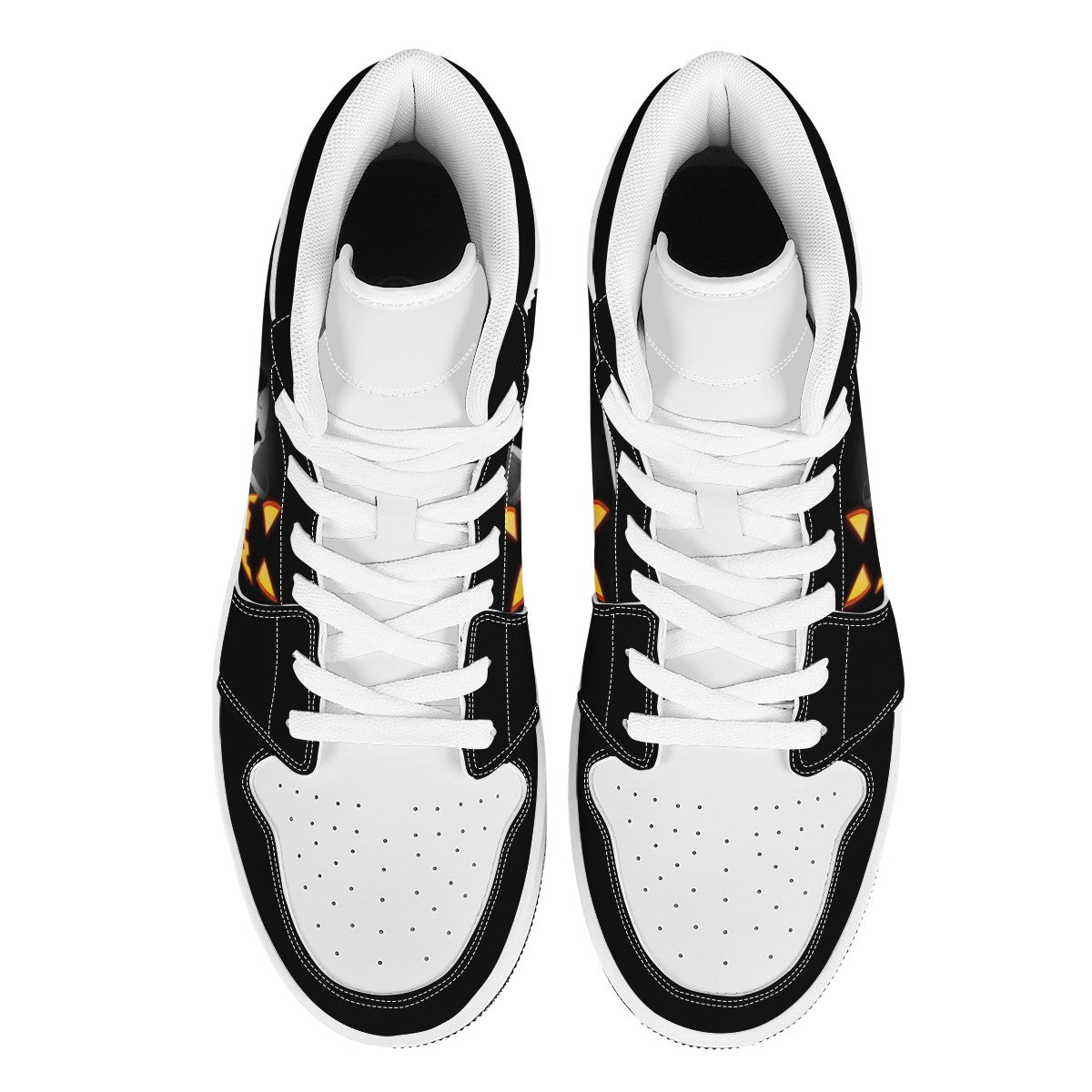 Jack Skellington Custom Nike Air Jordan 1 Leather Sneaker