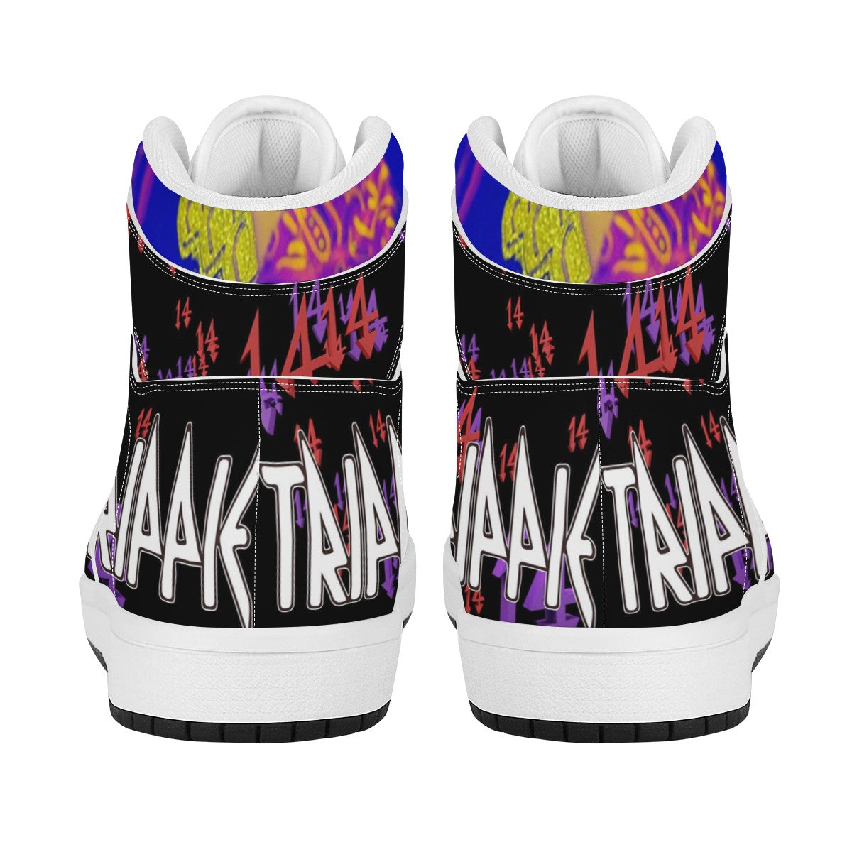 Trippie Redd Custom Nike Air Jordan 1 Leather Sneaker