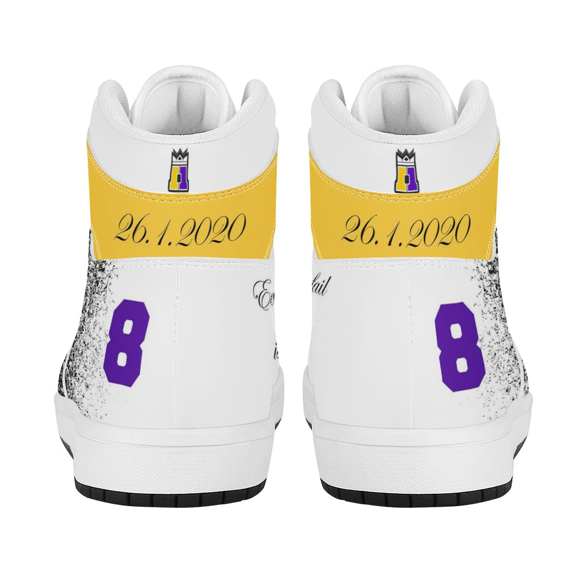 Kobe High Top Leather Sneakers