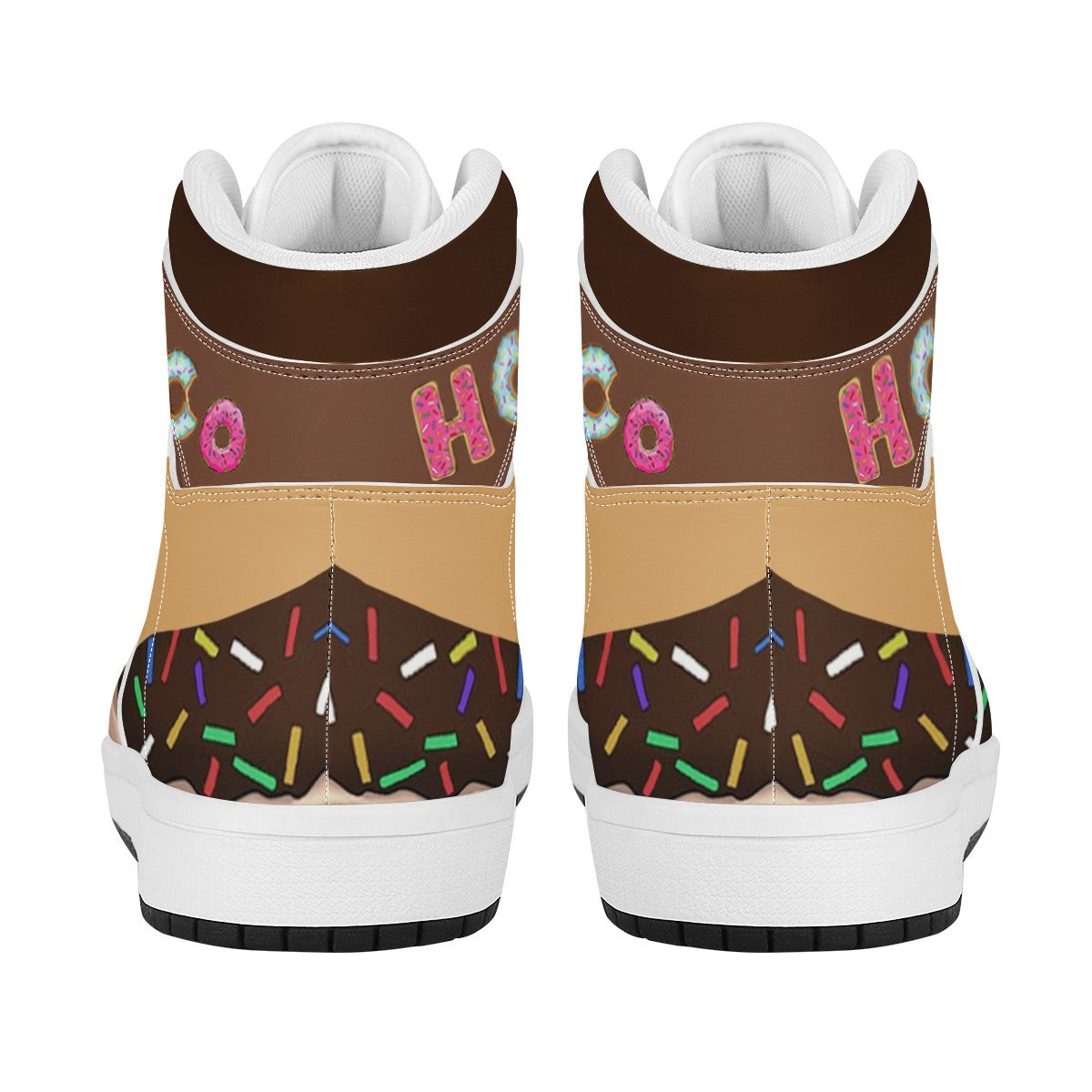 Donut High Top Leather Sneakers