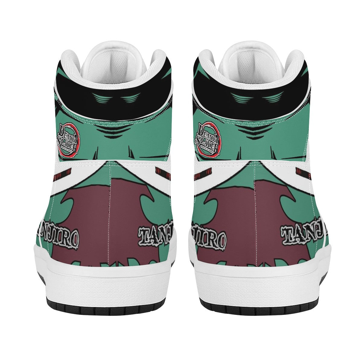 Tanjiro Kamado Custom Nike Air Jordan 1 Leather Sneaker