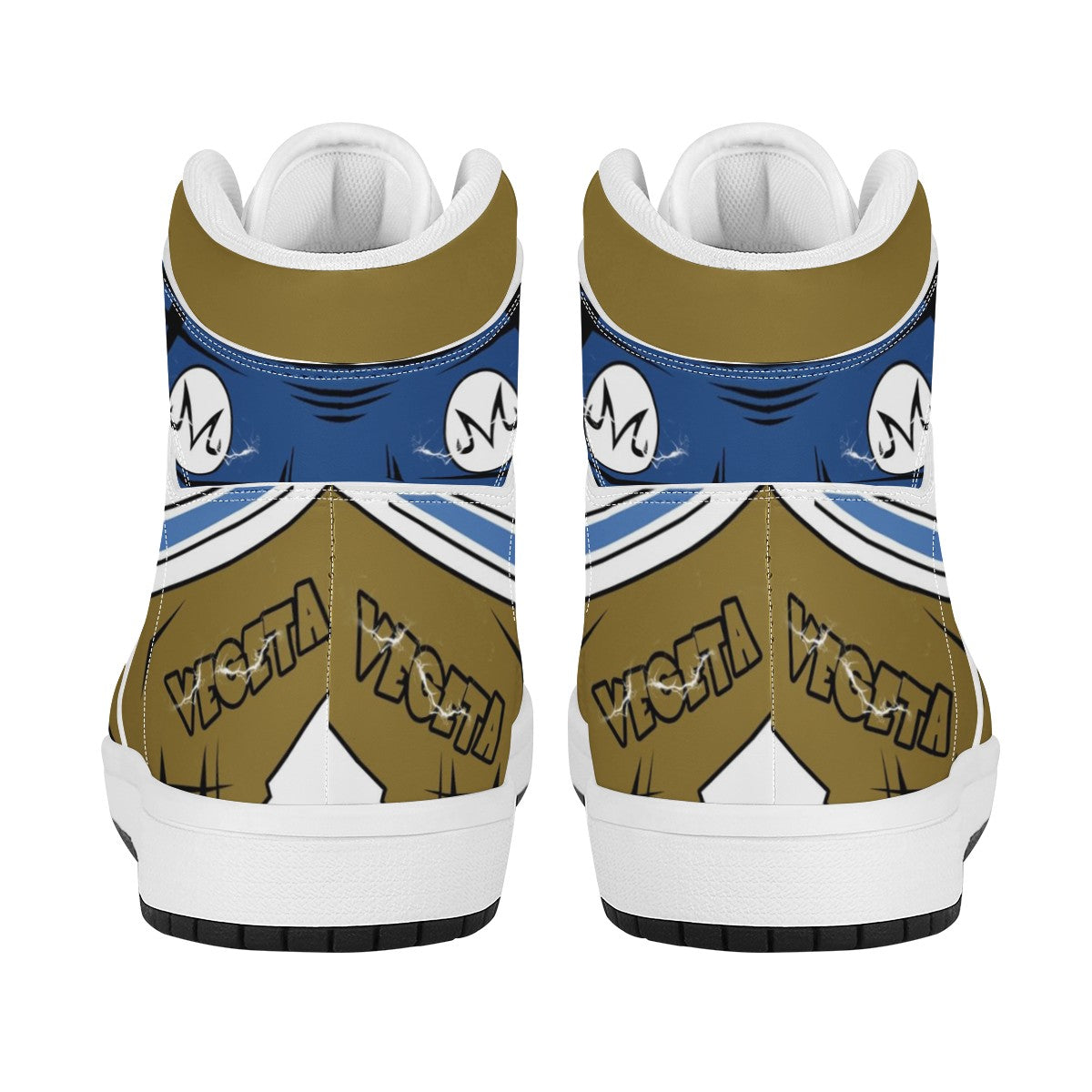 Vegeta Custom Nike Air Jordan 1 Leather Sneaker