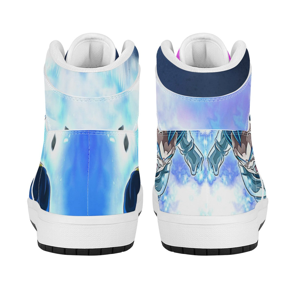 Vegeta Custom Nike Air Jordan 1 Leather Sneaker