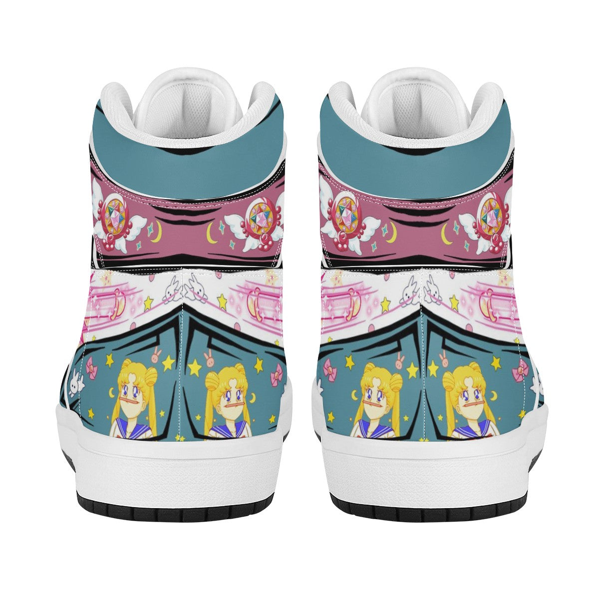 Usagi Tsukino Custom Nike Air Jordan 1 Leather Sneaker