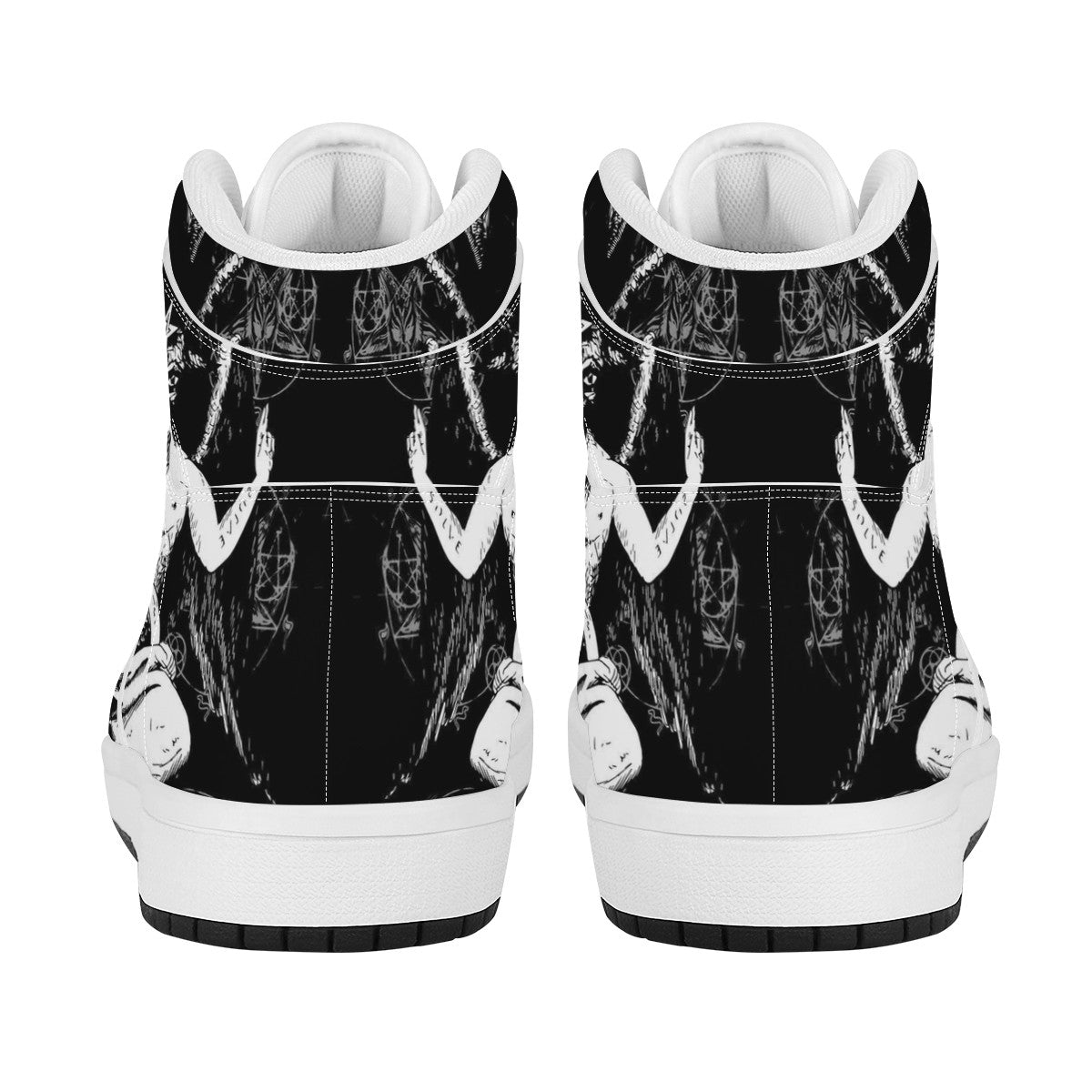 Satan Custom Nike Air Jordan 1 Leather Sneaker