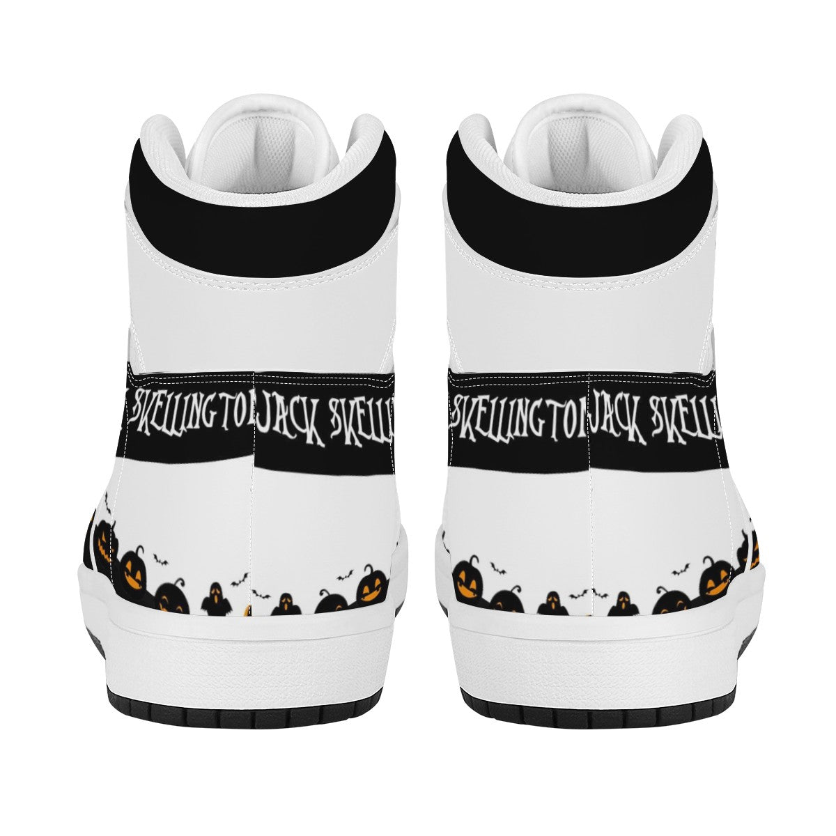 Jack Skellington Custom Nike Air Jordan 1 Leather Sneaker