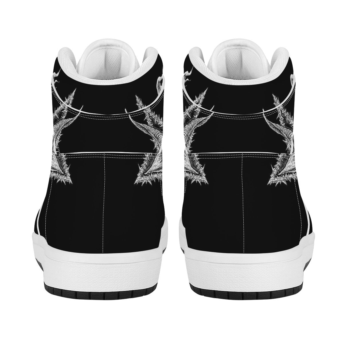 Satan Custom Nike Air Jordan 1 Leather Sneaker