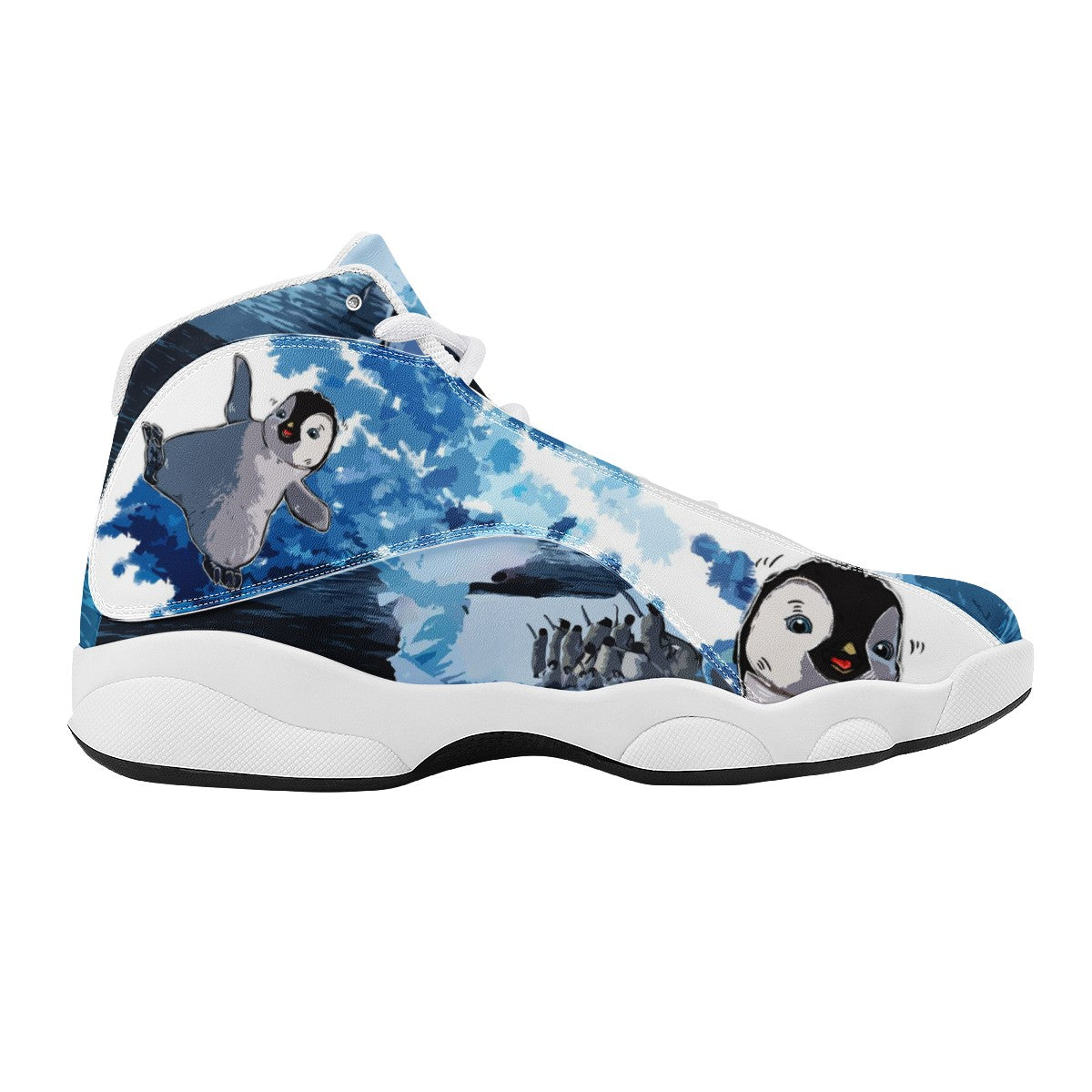 Penguin Custom Nike AJ13 Retro Sneaker