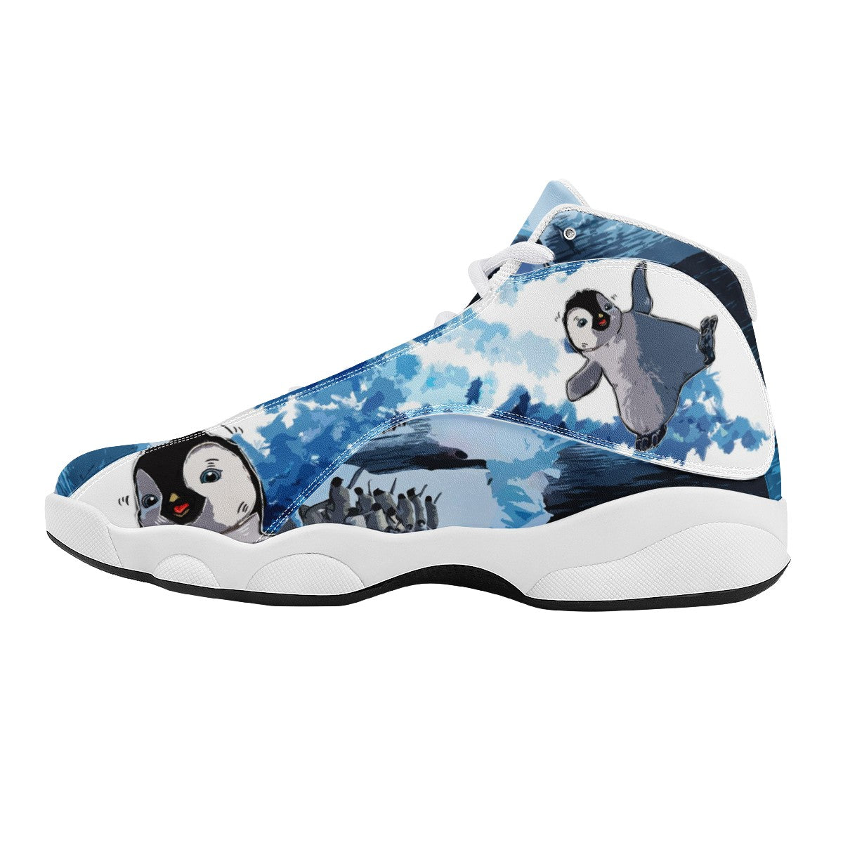 Penguin Custom Nike AJ13 Retro Sneaker