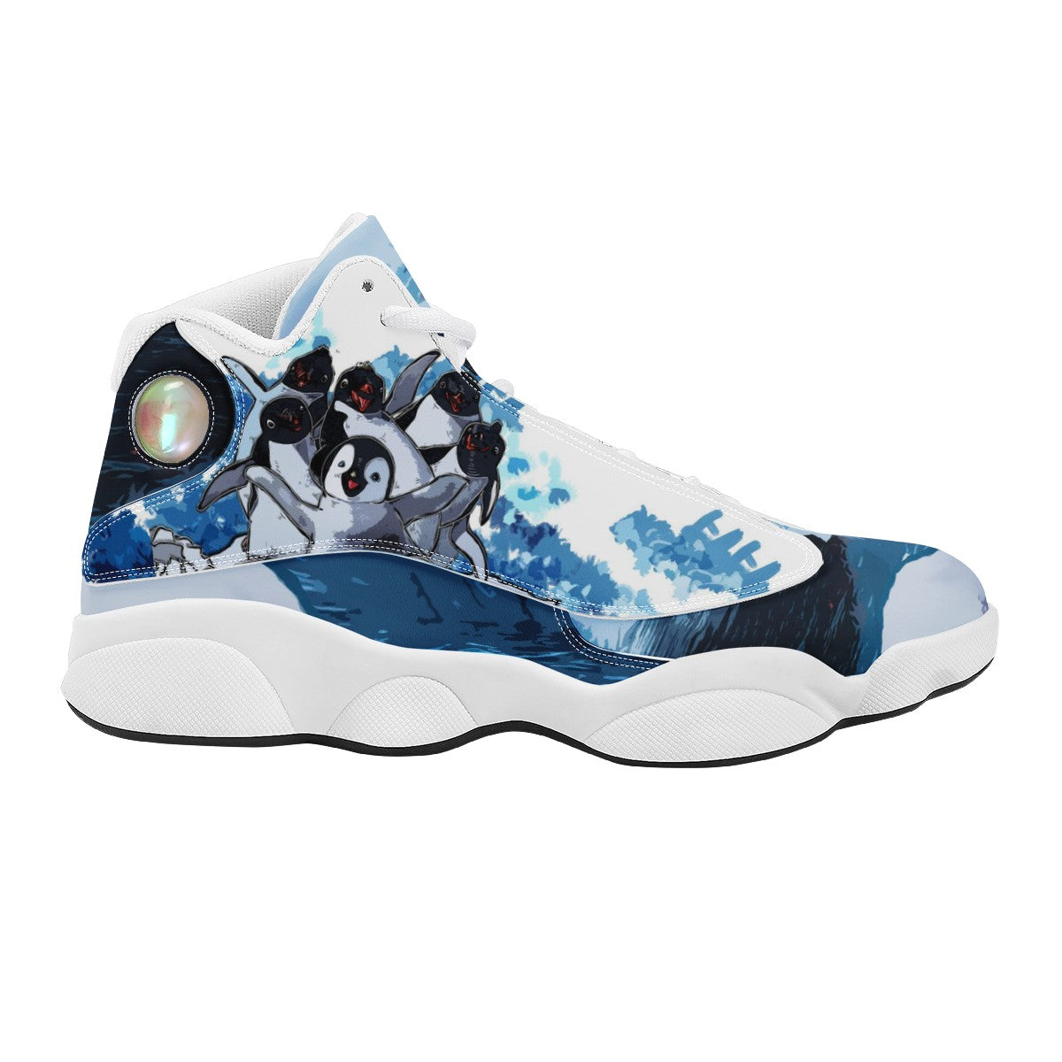 Penguin Custom Nike AJ13 Retro Sneaker