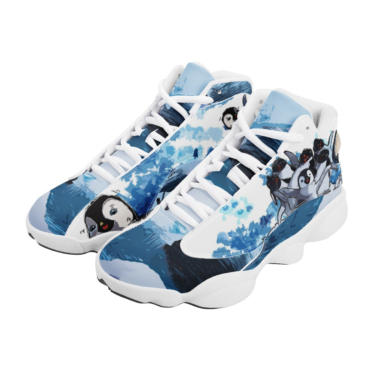 Penguin Custom Nike AJ13 Retro Sneaker