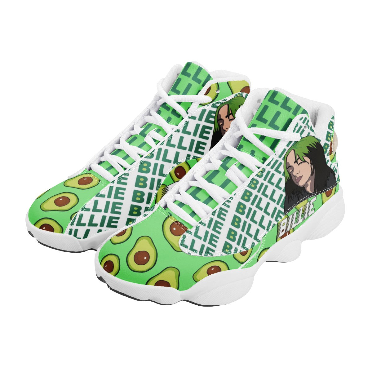 Billie Eilish Custom Nike AJ13 Retro Sneaker