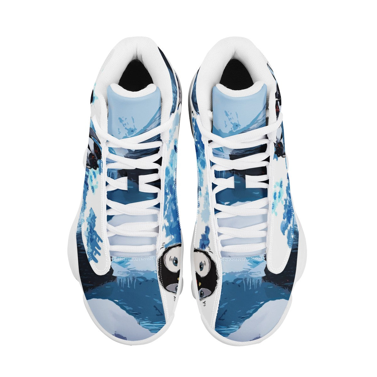 Penguin Custom Nike AJ13 Retro Sneaker