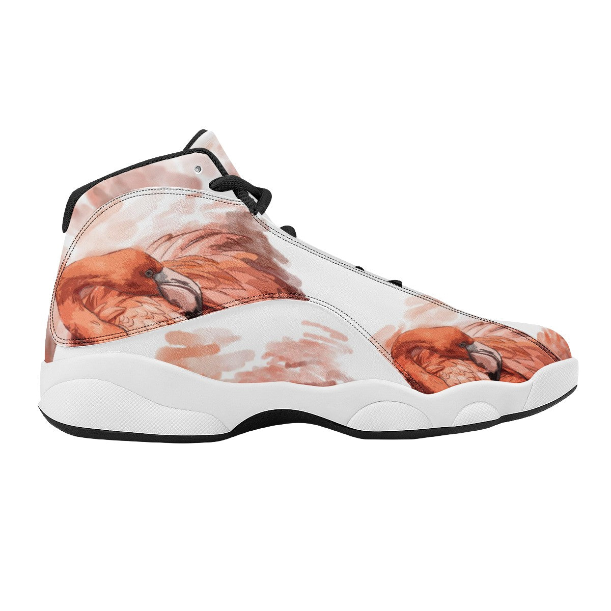 Flamingo Custom Nike AJ13 Retro Sneaker