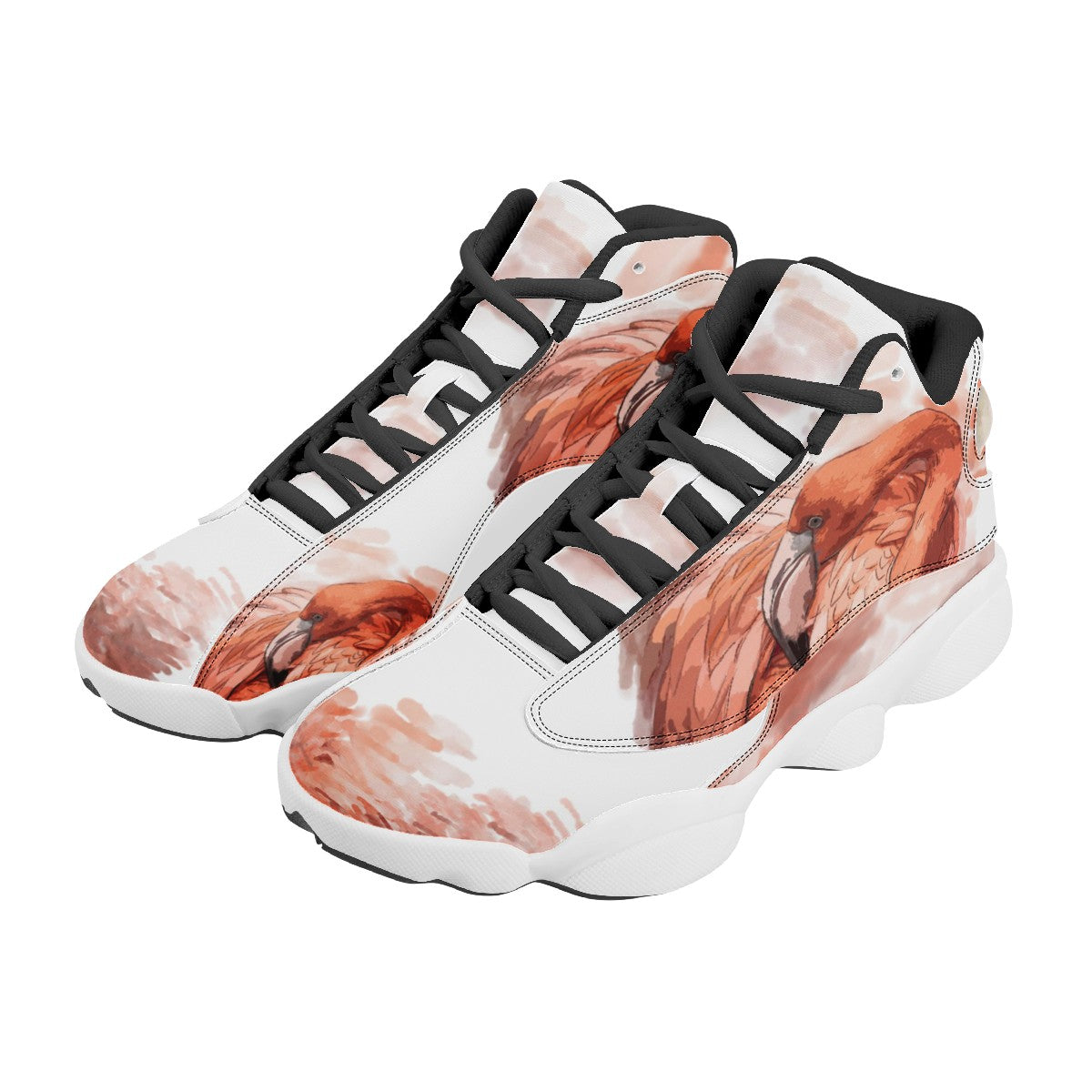Flamingo Custom Nike AJ13 Retro Sneaker