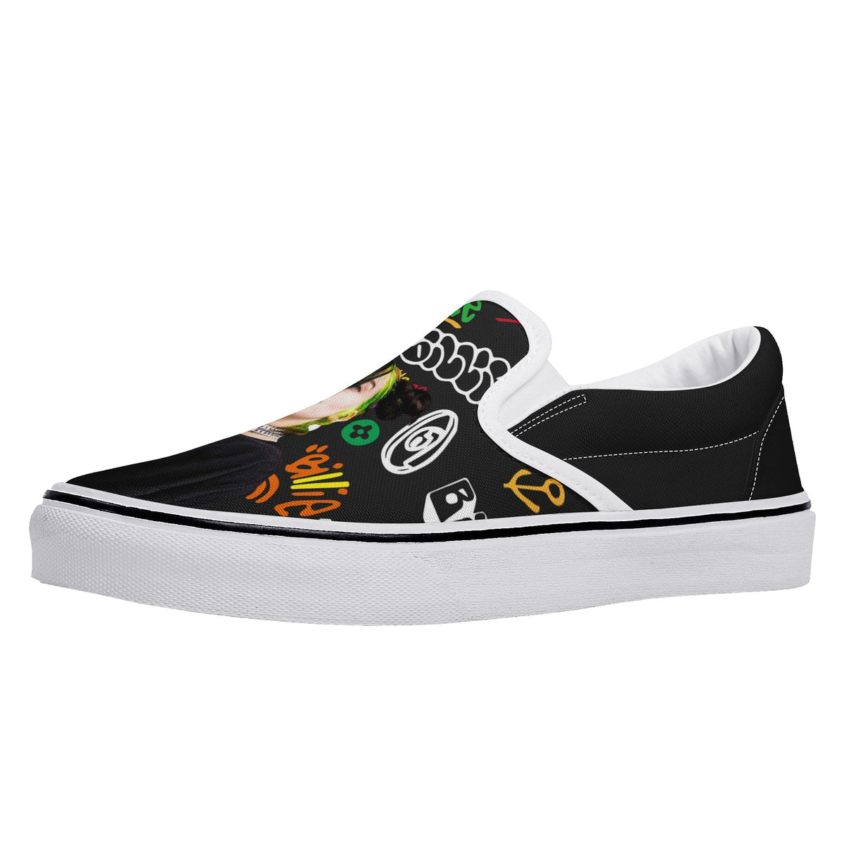 Billie Eilish Custom Vans Slip On Shoes