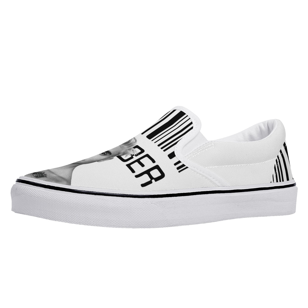 Justin Bieber Custom Vans Slip On Shoes