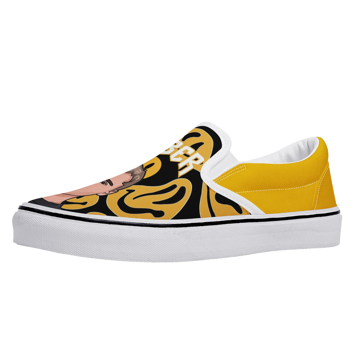 Justin Bieber Custom Vans Slip On Shoes