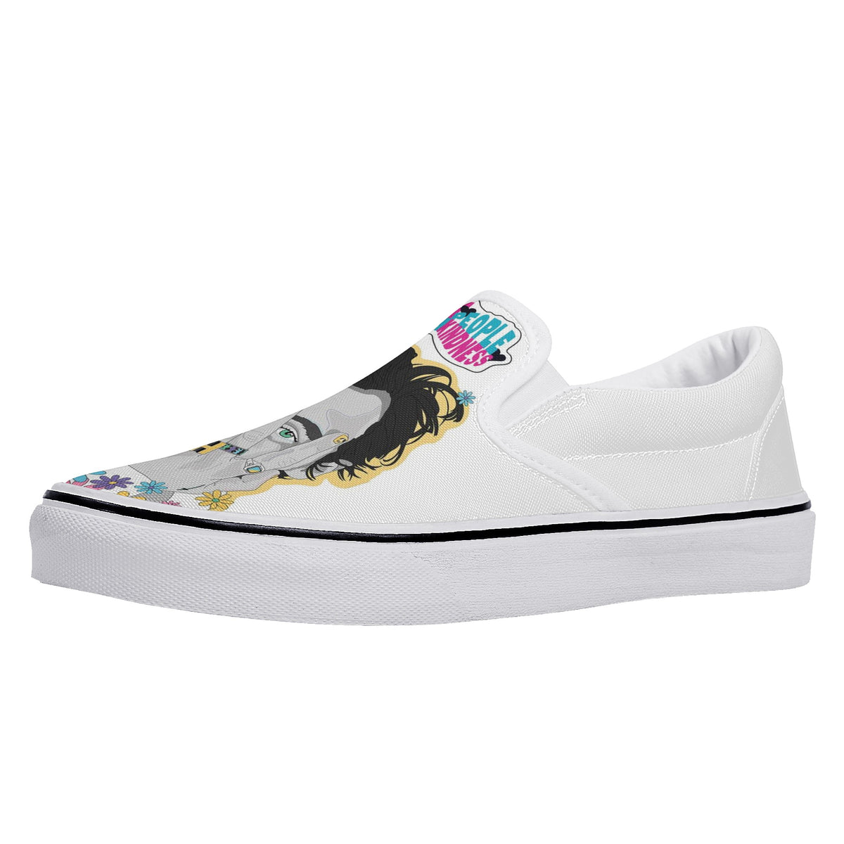 Harry Styles Custom Vans Slip On Shoes