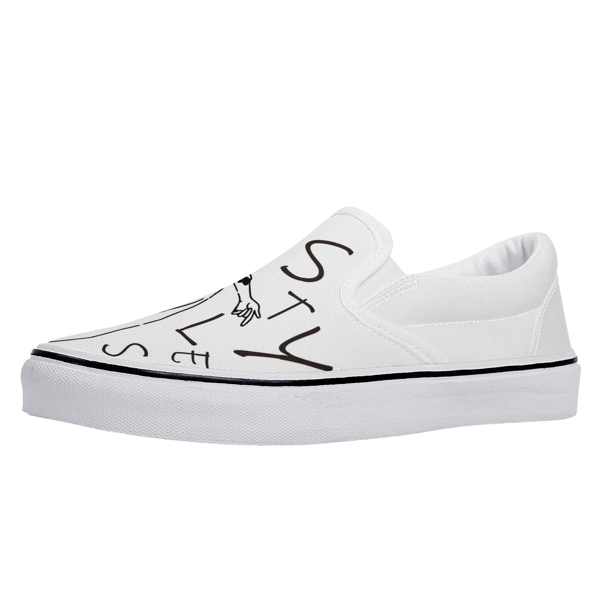 Harry Styles Custom Vans Slip On Shoes